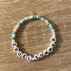 Cruel Summer Lover Taylor swift sparkly friendship bracelet